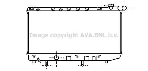 AVA QUALITY COOLING Radiaator,mootorijahutus TO2125